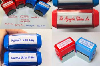 Khắc Dấu Châu Á nhận đặt làm con dấu tên theo yêu cầu