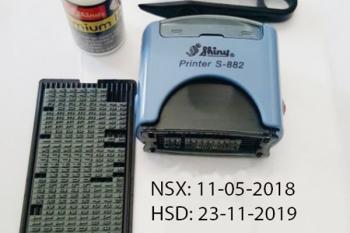 Khắc con dấu ngày sản xuất giá rẻ, lấy ngay tại Khắc Dấu Châu Á