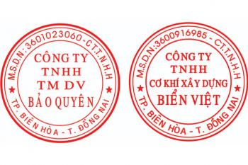 Dịch vụ khắc dấu mộc đẹp, giá tốt tại Khắc Dấu Châu Á