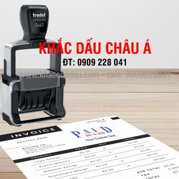 Khắc con dấu ngày tháng năm giá rẻ, giao hàng tận nơi