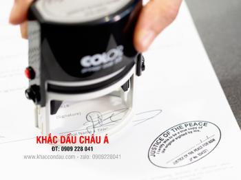 Khắc con dấu Oval – Elip giá rẻ lấy liền trong ngày