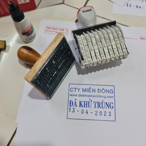 Con Dấu Gỗ Kích Thước Theo Yêu Cầu