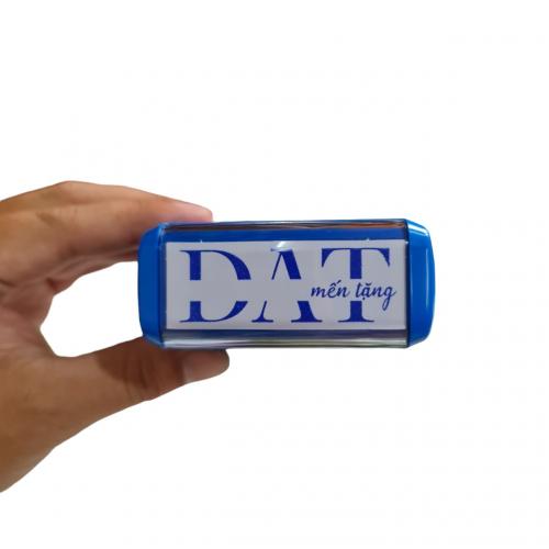 Con Dấu Mộc Chữ Kính Tặng