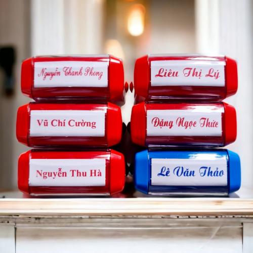 Con Dấu Mộc In Tên