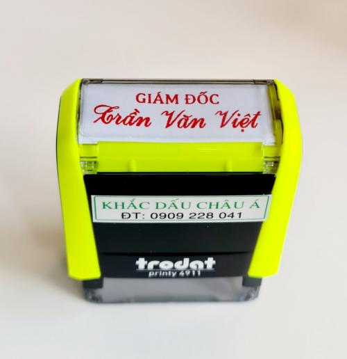 Khắc Con Dấu Tên Giám Đốc