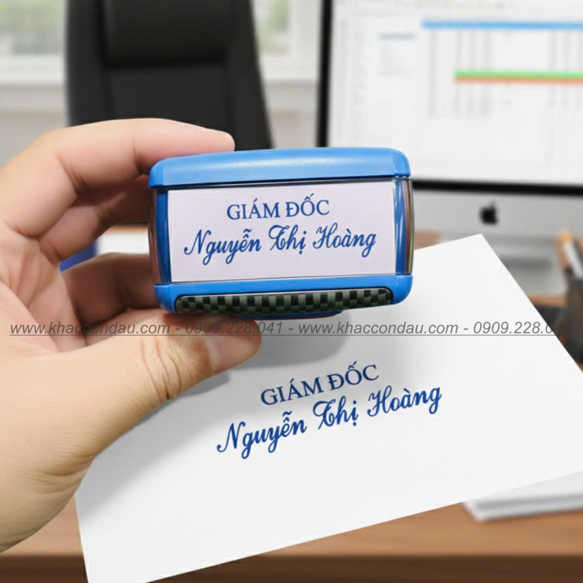 con dấu chức danh giám đốc