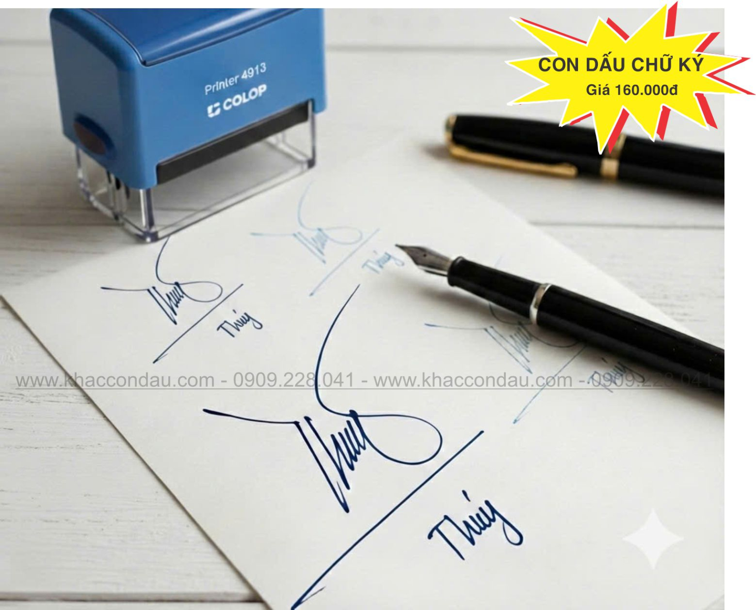 đặt làm con dấu chữ ký