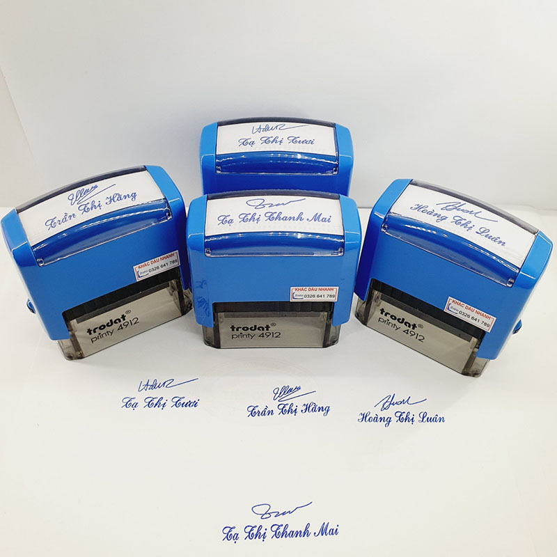 Làm con dấu quận tân phú