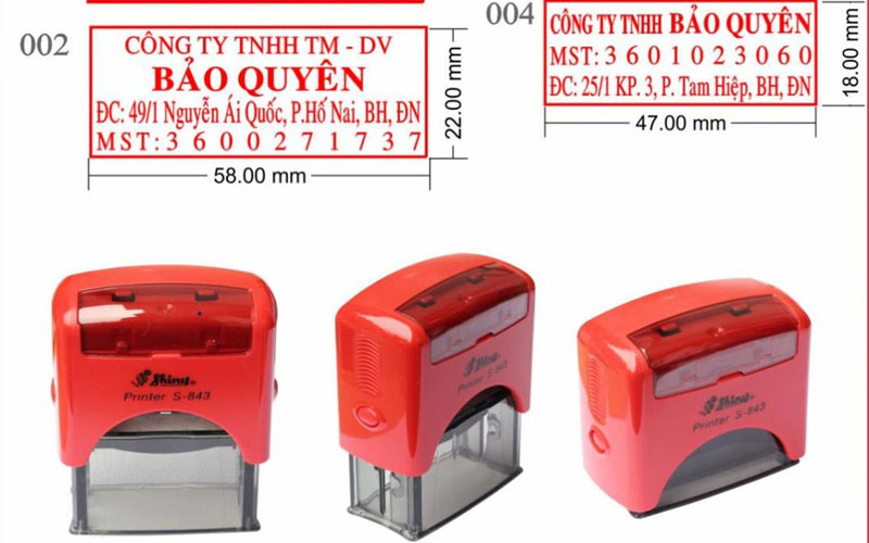 Làm con dấu mã số thuế cần những thông tin gì?