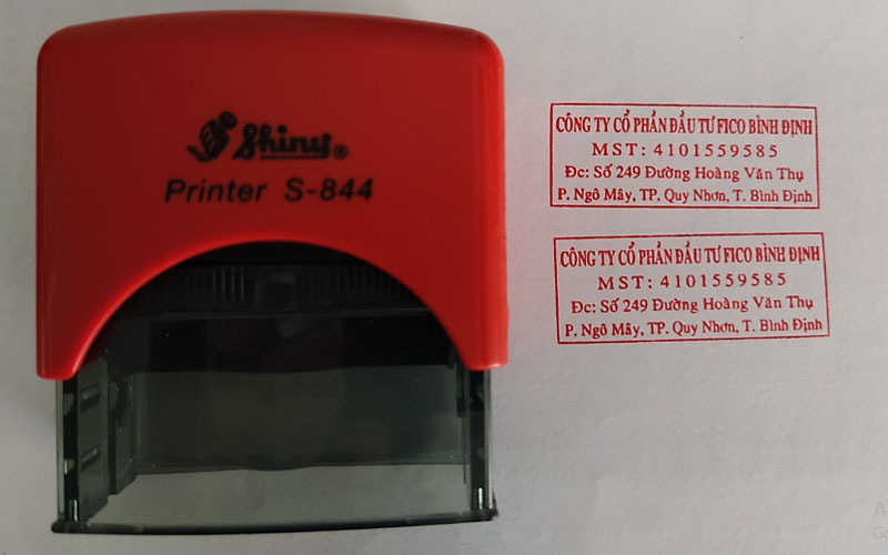 Địa chỉ làm con dấu mã số thuế giá tốt TPHCM