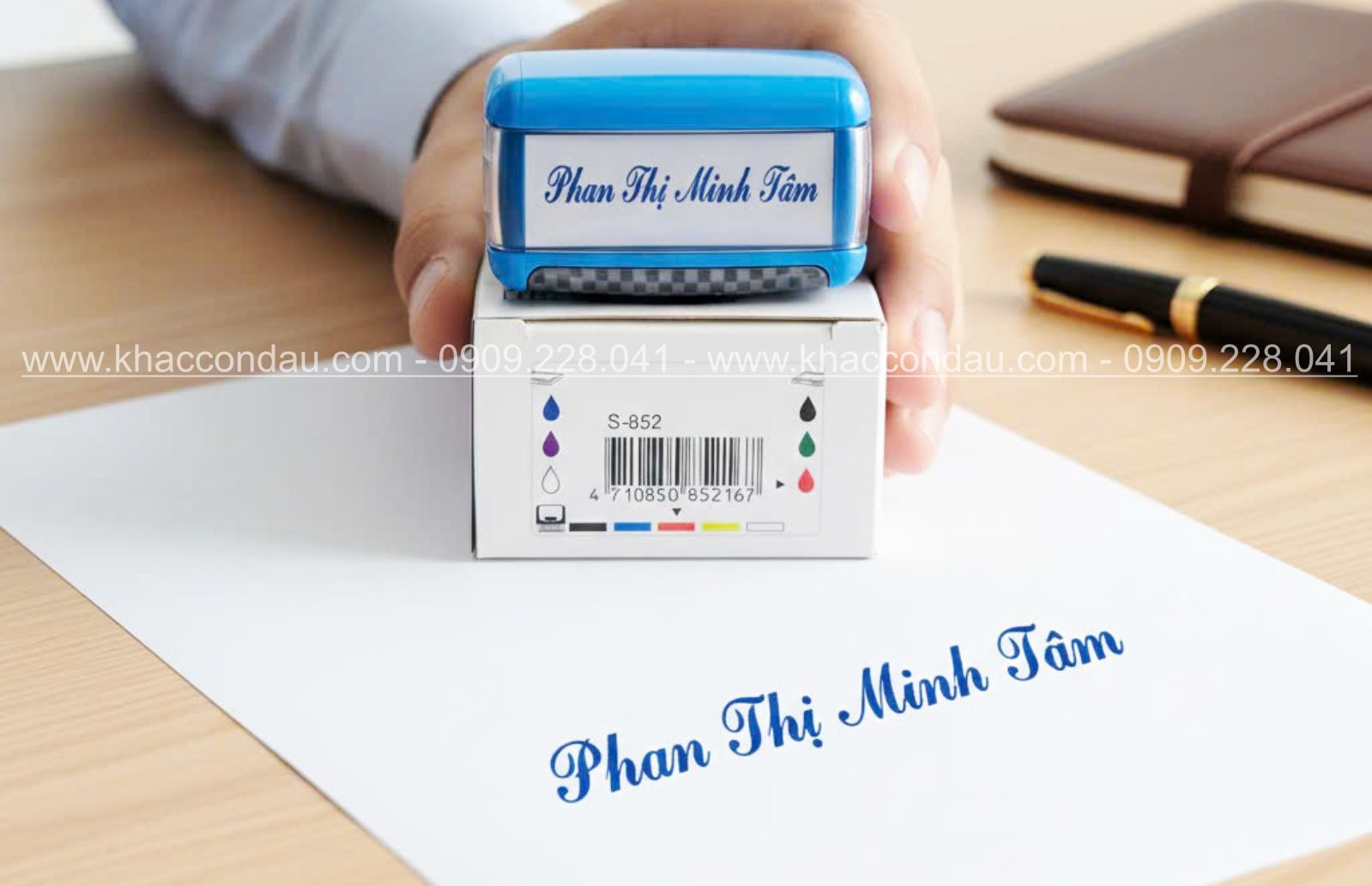 khắc dấu tên cá nhân