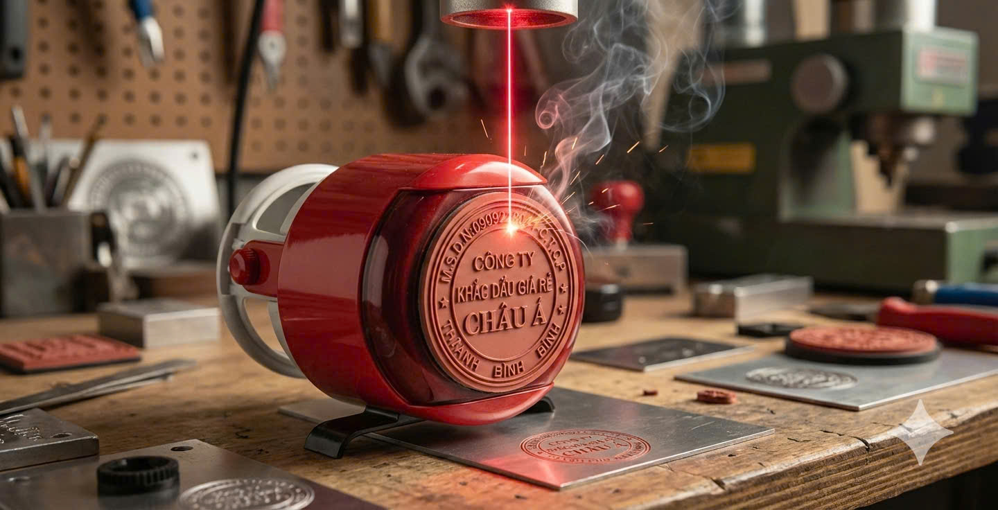 khắc dấu laser